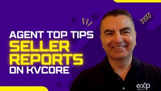 KV Core for Agents   How to create weekly seller reports! Realtor training.