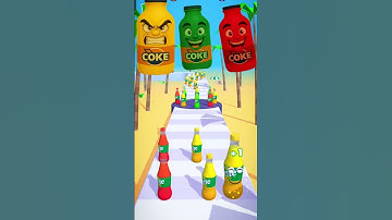 Juice Run Lvl.45 – Growing BIGGER with Every Glass! 🍹🔥 #shorts #games #juicerun #gameshorts