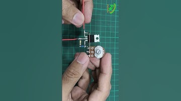 Make 220V AC Fan Speed Controller Circuit #diyelectronics #shorts