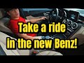 Take a ride in the new benz