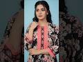 🌹 sewing tips and tricks 🌹✂️ beautiful neck design in printed suit with laces #viral #short #video