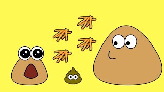 Filho Do Pou Comendo Batata Frita Pou Vlogs