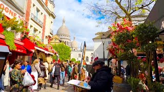 France  Paris HDR walking city tour best tour 2024 April NEW walk 4k 60fps | original video