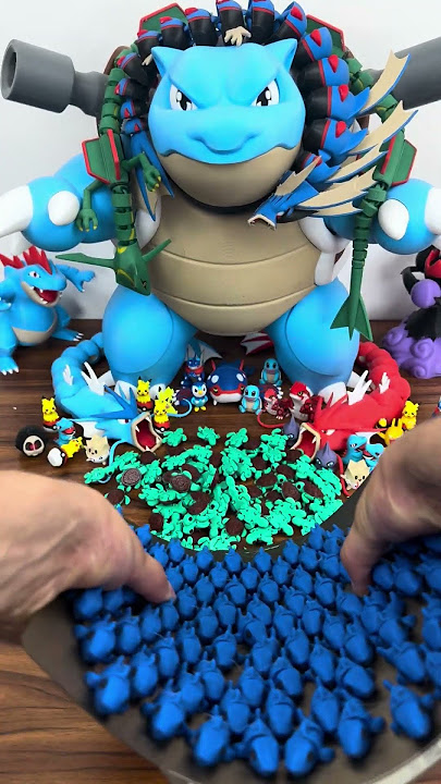 3D Printed articulated animals  #toys #animals #articulated #asmr #cute