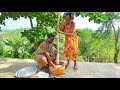 African Village Life/Cooking The Most Appetizing Village Food In Ghana!