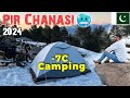 7c snow camping on pirchanasi  road to pirchanasi top kashmir latest updates 2024  ammar biker
