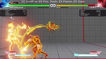 Dhalsim Crush Counter Fierce Combos (No Teleports)