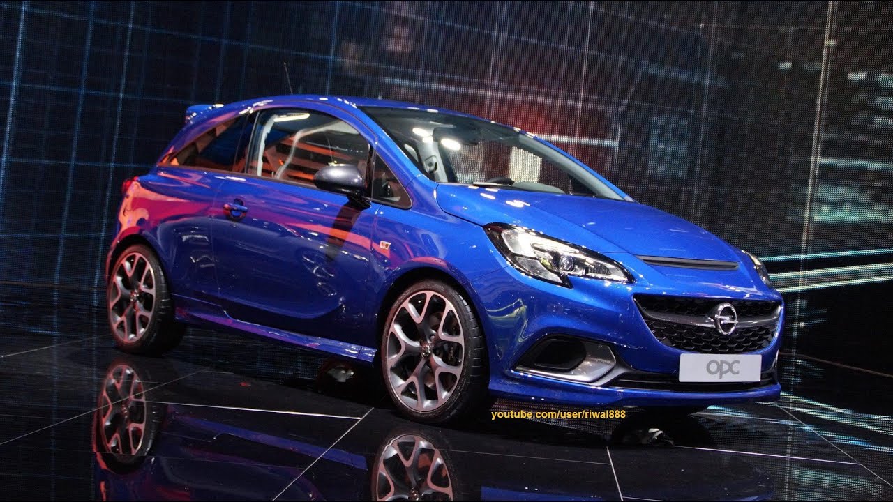 New Opel Corsa E Opc Performance Package Live At Genf 15 Quad Hd Youtube