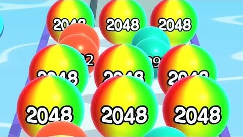 MAX LEVELS 119 BALL RUN 2048 ☘️🔴⚽. All Levels Gameplay Walkthrough Android, iOS New Update