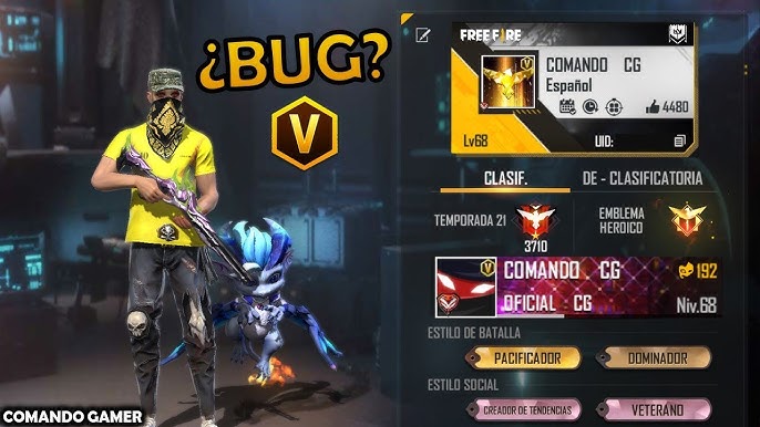 COMO PONER LA V DE VERIFICADO EN TU DESCRIPCIÓN DE FREE FIRE / SUPER FÁCIL  Y RAPIDO 😱 