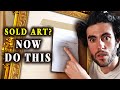 Do this before selling your art to a collector