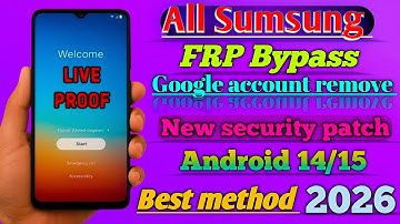 🔐Samsung FRP Bypass 2025-2026 — New Method Working | Android 15→16 | No Pc | Step by Step Guide 📚