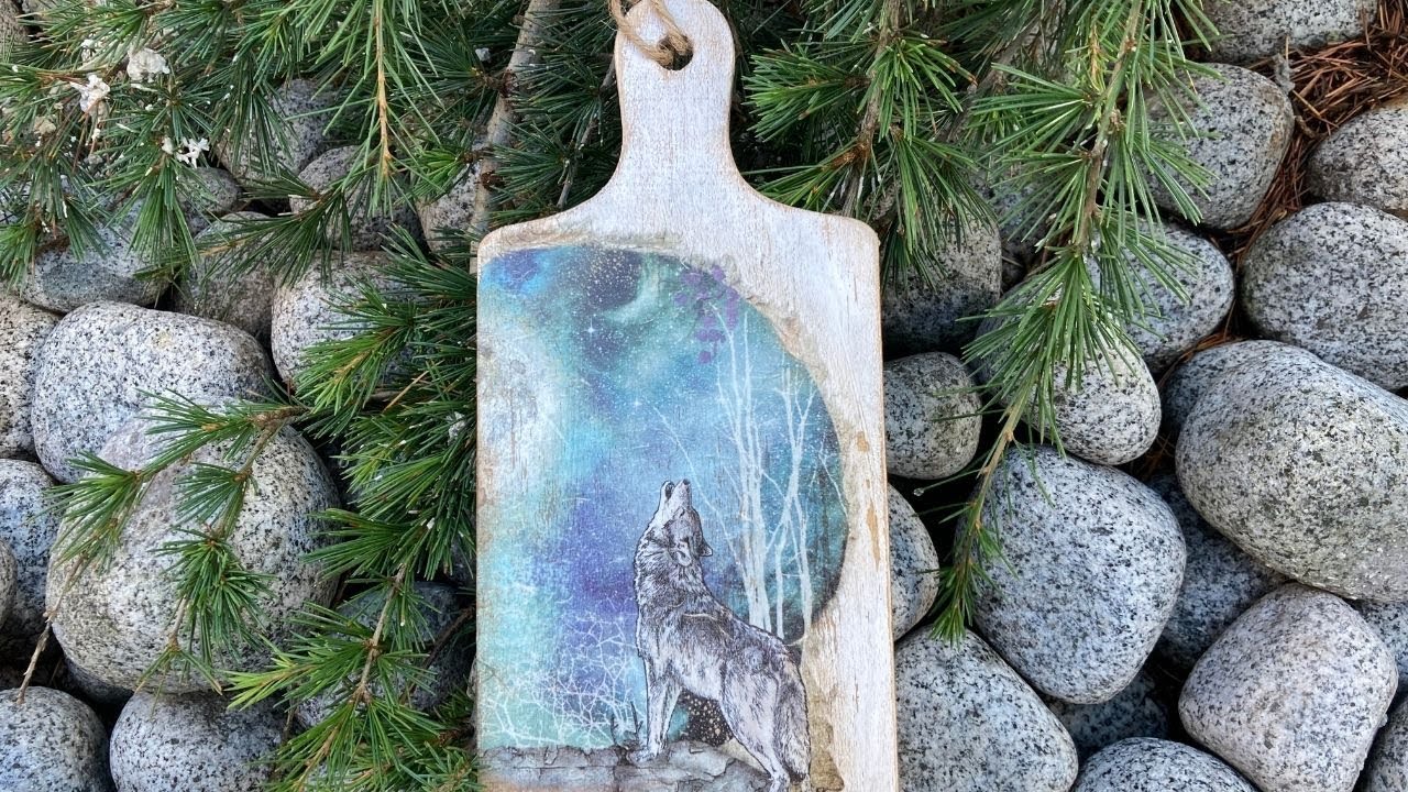 Cómo Hago Una Tabla De Cocina Con Découpage