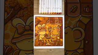 orange only coloring page!! #onecolorchallenge #colorwithme #fypシ゚ @cocowyocoloring