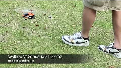 HeliPal.com - Walkera HM V120D03 Helicopter Outdoor Test Flight 02