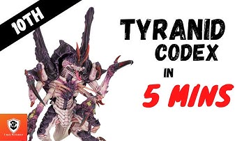 Tyranids 10th codex in 5 mins