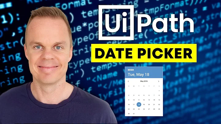 How to select dates from a Date Picker with UiPath - Full Tutorial