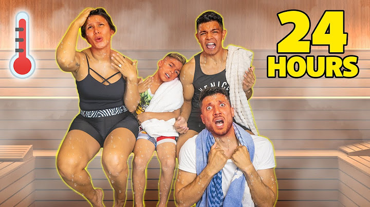 24 uur overleven in een hete stoomkamer! **Winnaar krijgt prijs** | The Royalty Family