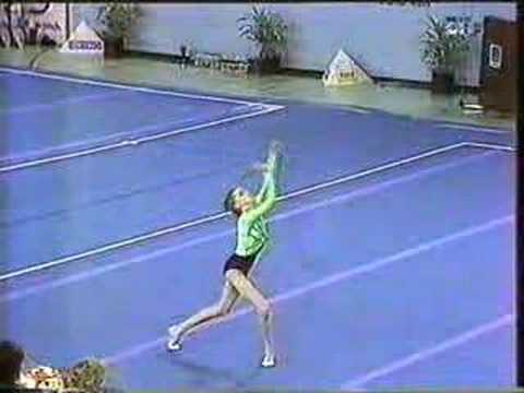 Yulia Rosliakova USSR Clubs 1991 Seiko Grand Prix