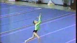 Yulia Rosliakova USSR Clubs 1991 Seiko Grand Prix