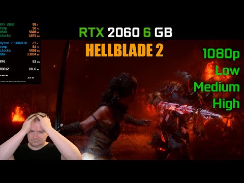 Видео: RTX 2060 - Hellblade 2. 6 ГБ VRAM приговор?