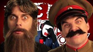 Rasputin vs Stalin. Epic Rap Battles of History (Reaction)