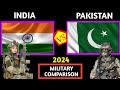 India vs pakistan military power comparison 2024  pakistan vs india military power  army