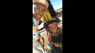 Dumi Mkokstad and Zipho uMembeso