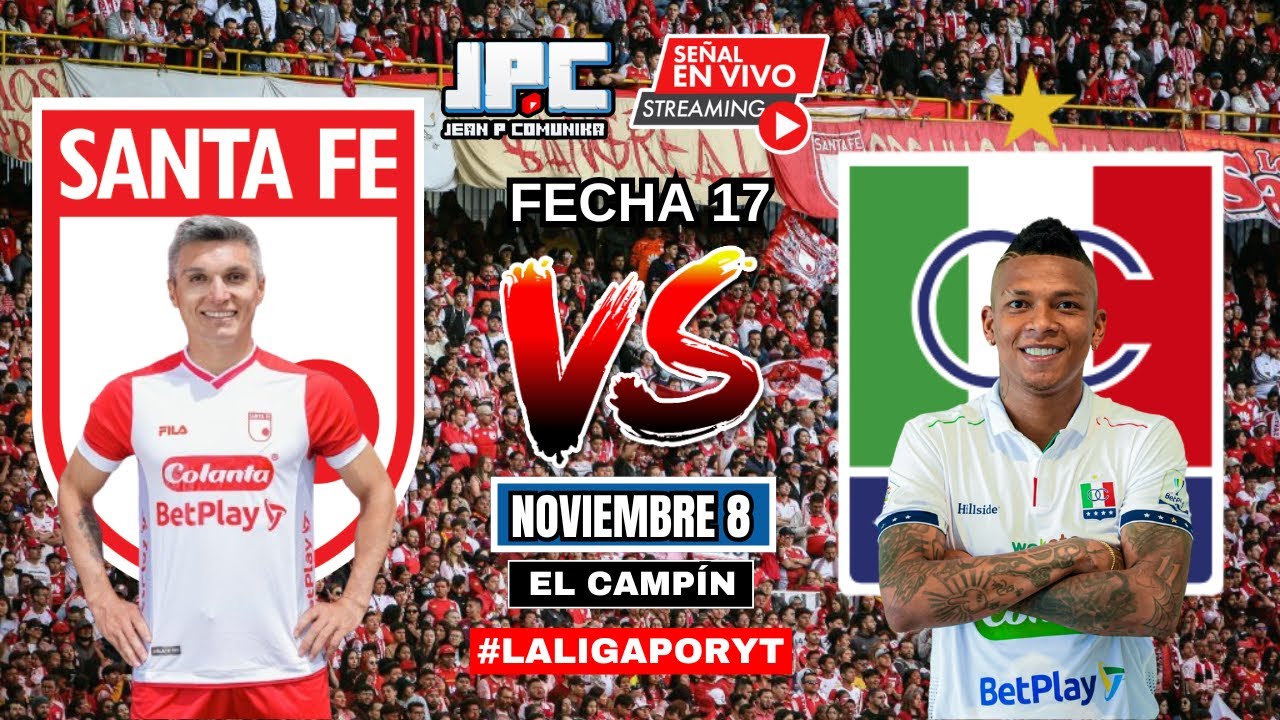 🔴EN VIVO | SANTA FE VS ONCE CALDAS - LIGA BETPLAY 2024-II | NOVIEMBRE ...