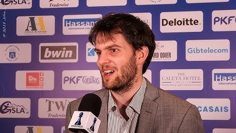 Round 4 Gibraltar Chess post-game interview with Nils Grandelius
