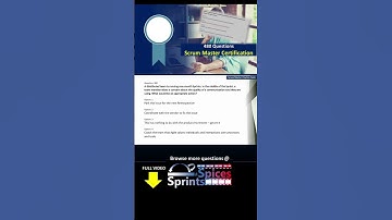 Scrum Master Certification Question 300 #agile #scrum #scrumcertification  #scrummaster #psm