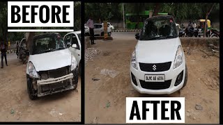 Changed My Car Bumper | Maruti Swift Bumper Change | Bumper Denting Painting | Swift New Bumper