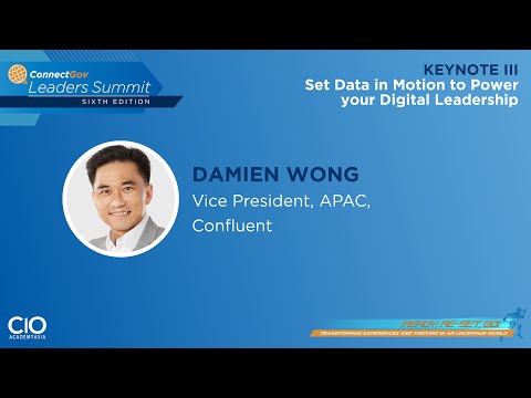 Set Data in Motion to Power Your Digital Leadership | ConnectGov 2021 Day 1