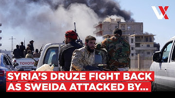 Southern Syria Explodes: Druze Militias Fight Al-Sharaa Forces As Civilians Caught Inside | VERTEX