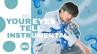 Bts - Your Eyes Tell (Instrumental With Backing Vocals)