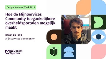 Hoe de MijnServices Community toegankelijkere overheidsportalen mogelijk maakt