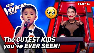 CUTEST and Most ADORABLE Blind Auditions of The Voice Kids 2022! 🥺 | Top 6