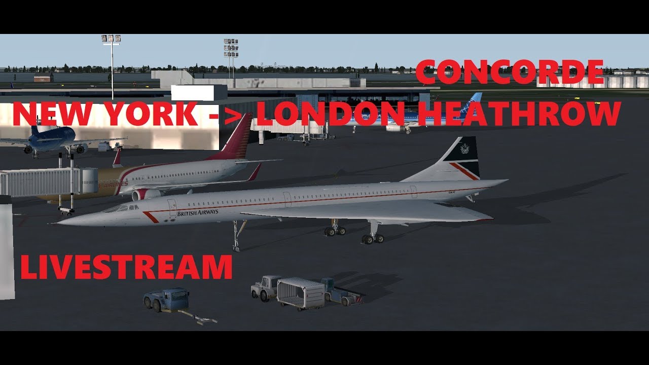 concorde travel time london to new york