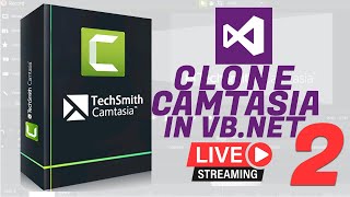 PART 2 - LIVE CODING [CLONE CAMTASIA UI DESIGN IN VB.NET]
