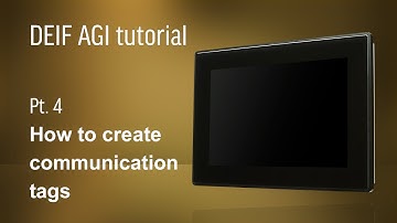 AGI: How to create communication tags