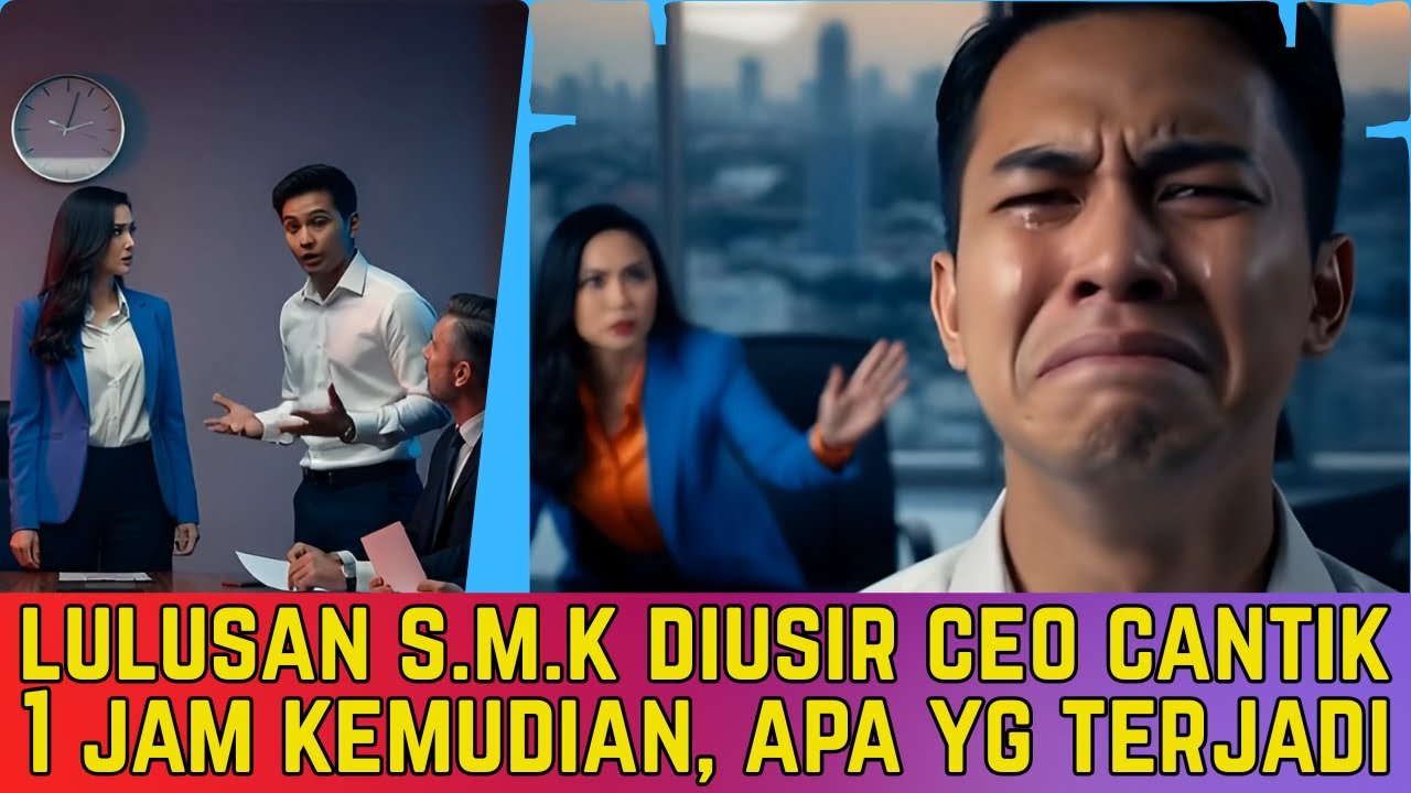 Lulusan SMK Diusir! CEO Ini Menyesal Saat Tamu Asing Datang Menunduk Hormat - Cerita Inspiratif