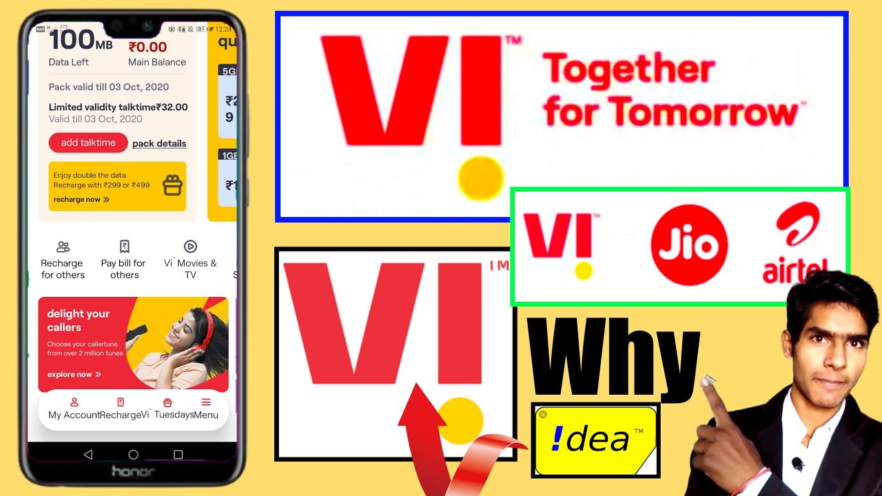 Vi Sim Full Details Vi New Mobile Operator Idea Vodafone Convert To