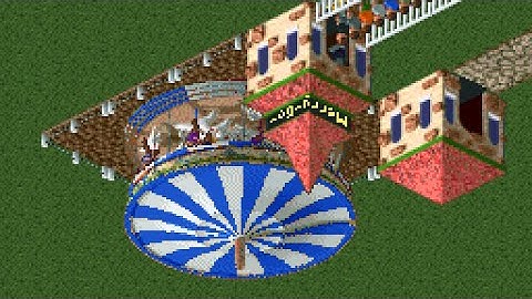 That time RollerCoaster Tycoon inverted physics
