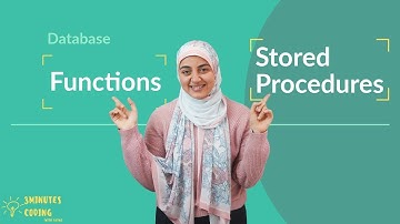Function vs stored procedure بالعربي