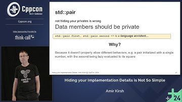 How to Hide C++ Implementation Details - Amir Kirsh - CppCon 2024