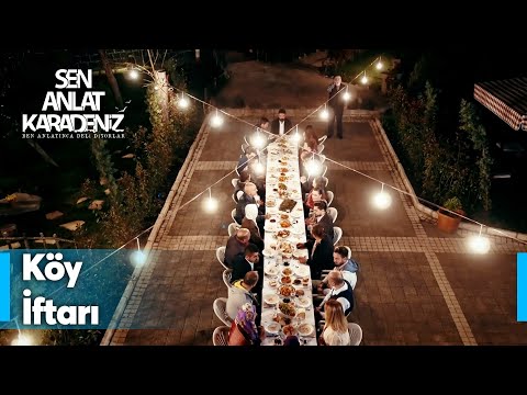 Kaleli Ailesi'nin iftar yemeği | Sen Anlat Karadeniz 18. Bölüm