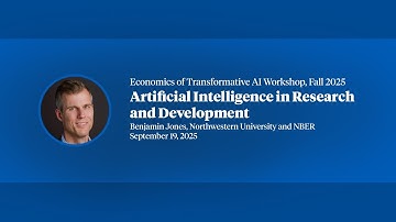 2025, Economics of Transformative AI Workshop, "Artificial Intelligence in Research and Development"
