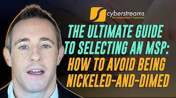 System Update #280:  The Ultimate Guide to Selecting an MSP: How to Avoid Being Nickeled-and-Dimed