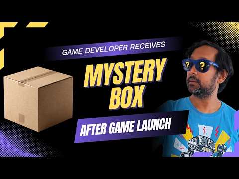 What's in the mystery box sent days after indie game launches? #mystery #indiegame