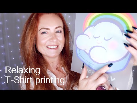 ASMR ✨ T-Shirt Printing w/ Supacolor ✨ Press, Peel, Feel